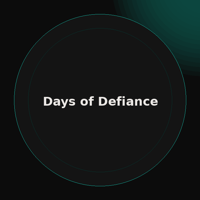 Days of Defiance emblem